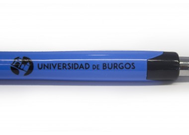 Bolígrafo caribe azul