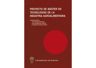 Proyecto de Master en "Tecnologí­as de la Industria Agroalimentaria"