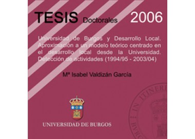 Universidad de Burgos y Desarrollo Local: Aproximación a un modelo teátrico centrado en el desarrollo local desde la Universida